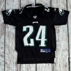 Boys Kids Nnamdi Asomugha Philadelphia Reebok NFL Football Jersey